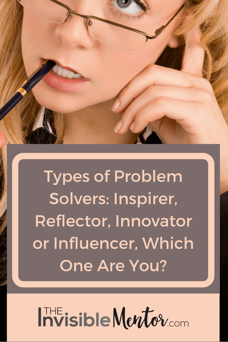 types-of-problem-solvers-inspirer-reflector-innovator-or-influencer