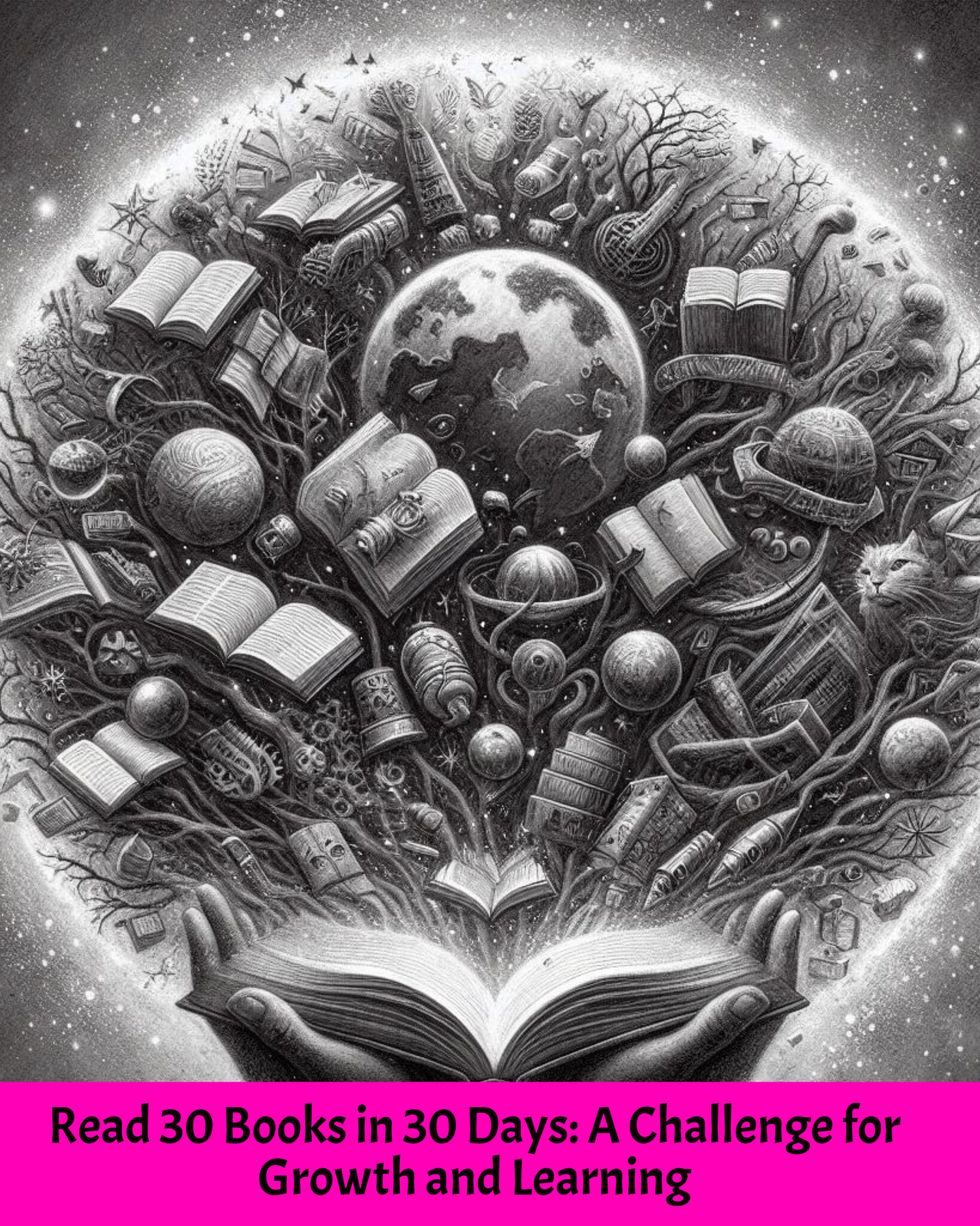 Read 30 Books in 30 Days: A Challenge for Growth and Learning