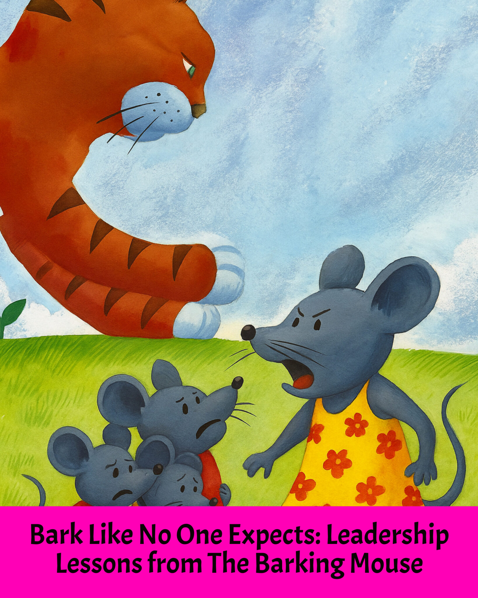 Bark Like No One Expects: Leadership Lessons from The Barking Mouse